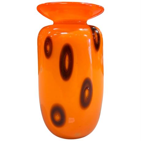 Art Deco Franz Weltz Czech Tango Glass Vase