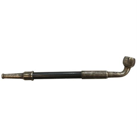 Vintage Silver Toned Pipe