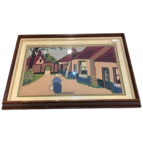 Framed Petti Point Of Village