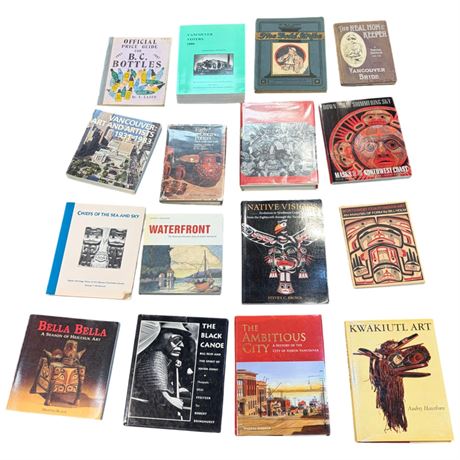 Assorted Vintage First Nation Books