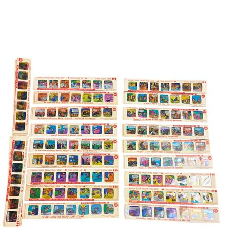 Assortment Of Wonderful World Of Color Slides