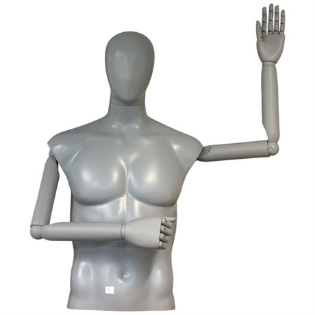 Articulated Upper Torso Mannequin