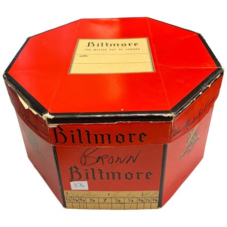 Australian Outback Jackeroo Hat, In Vintage Biltmore Hat Box