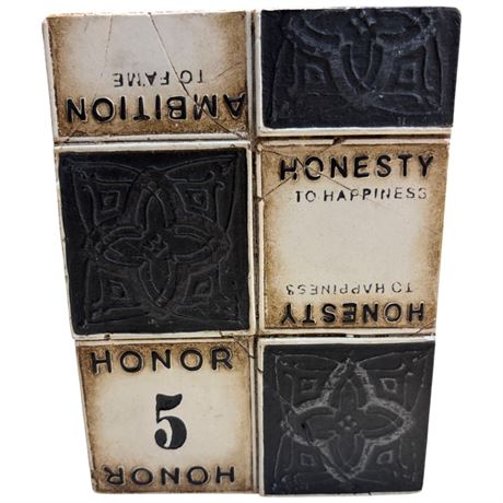 Sid Dickens Game Board Porcelain Memory Block