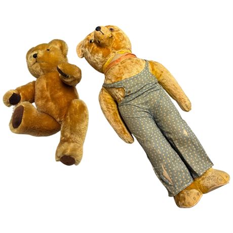 2 Early Teddy Bears