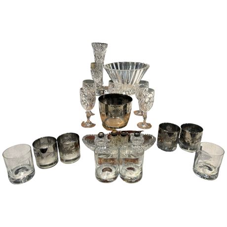 Assorted Collectibles, Crystal, Glass, Glassware