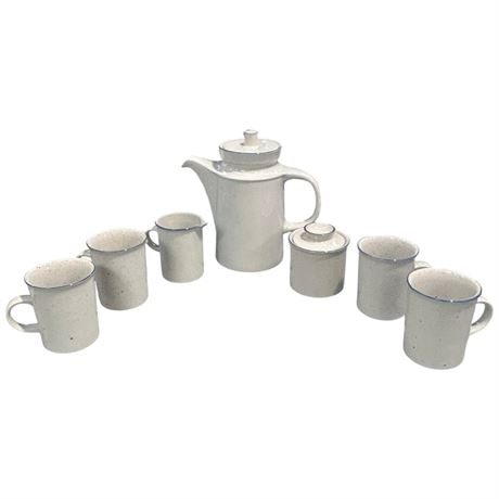 Galastone Blue Ridge Coffee Set, In Original Box