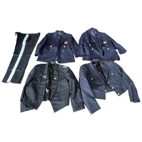 Assorted Vintage Military Outfits