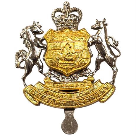 Vintage Kings Own Calgary Regiment Cap Badge