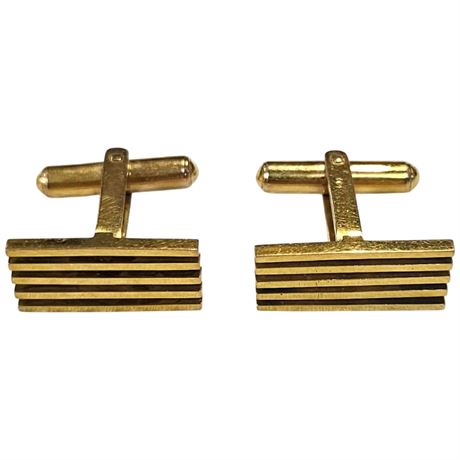 Pair Of 14Kt Gold Cuff Links