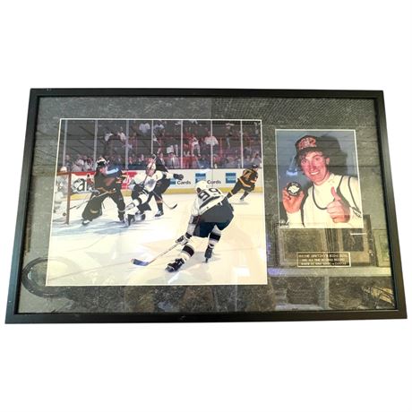 Wayne Gretzky 802nd Goal Framed Photo Display