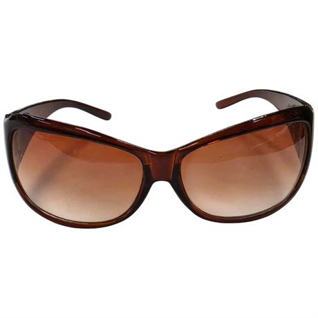 Chanel Brown Oversized Sunglasses