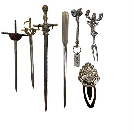7 Novelty Letter Openers And Desk Accessories