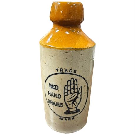 Thorpe's Old Fashioned Ginger Beer Stoneware Bottle