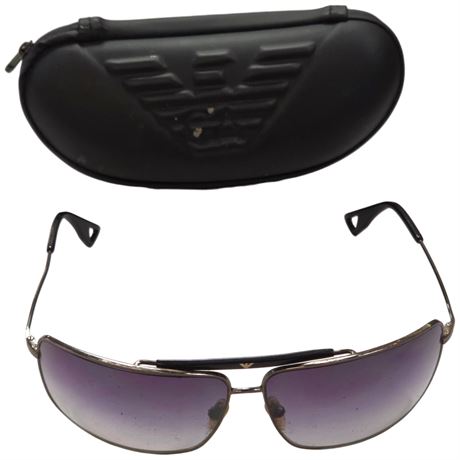 Emporio Armani Metal Frame Sunglasses