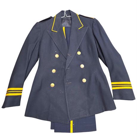 Navy Blue Dress Uniform Jacket And Pants