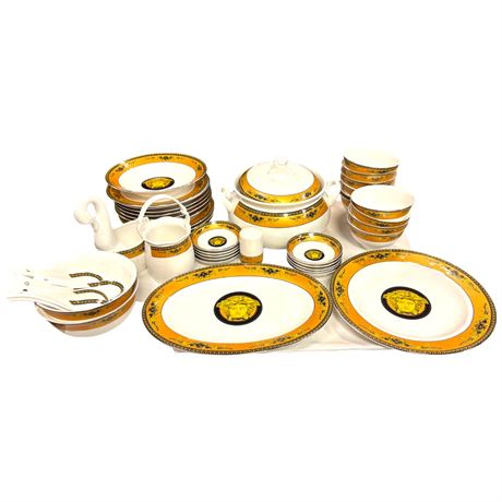 Assorted Medusa Head Pattern Dinnerware Set
