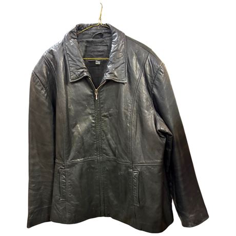 Denver Hayes Black Leather Jacket