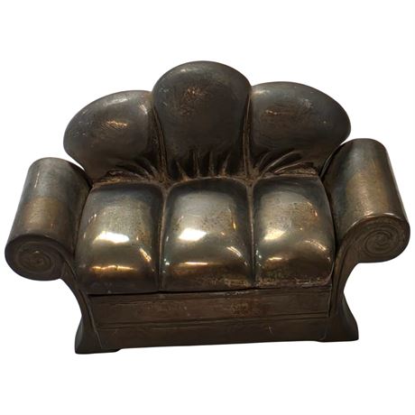 Sofa Form Jewelry Box With Mirror