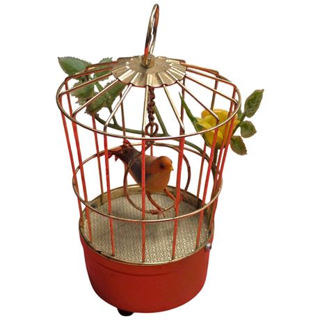 Saezuri Transistorized Singing Bird Cage