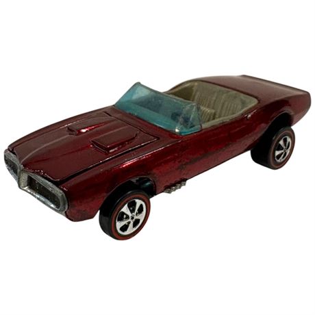Vintage Red Line Hot Wheels 1967 Custom Firebird