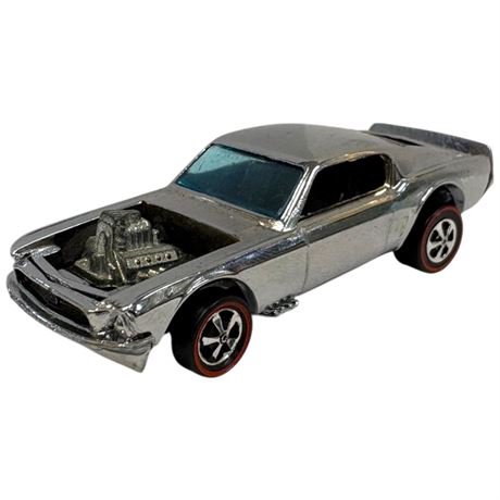 Vintage Red Line Hot Wheels 1969 Mustang Boss Hoss Hong Kong