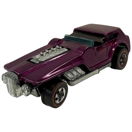 Vintage Red Line Hot Wheels 1970 The Hood Hong Kong