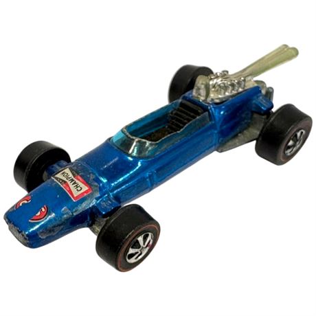 Vintage Red Line Hot Wheels 1969 Brabham-Repco F1 Hong Kong