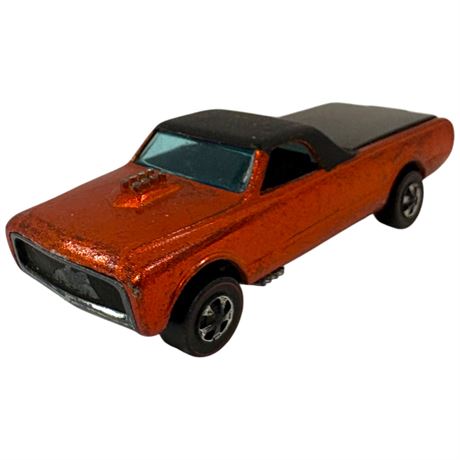 Vintage Red Line Hot Wheels 1967 Custom Fleetside Hong Kong
