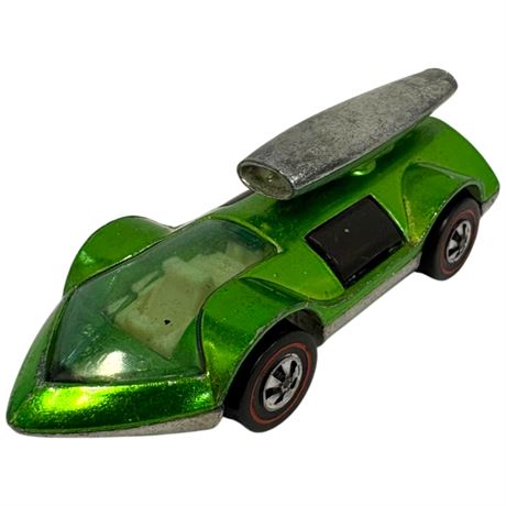 Vintage Red Line Hot Wheels 1970 Rocket-Bye-Baby Hong Kong
