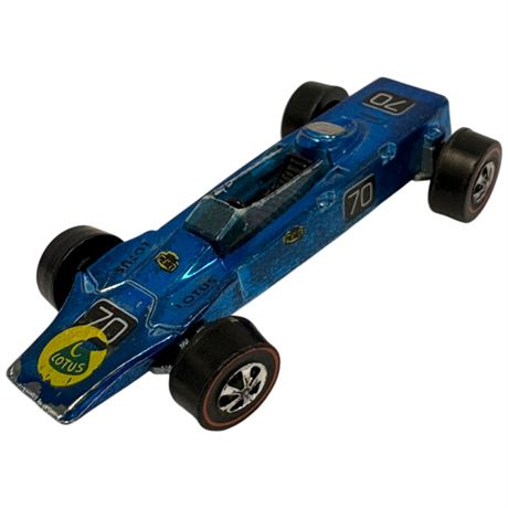Vintage Red Line Hot Wheels 1969 Lotus Turbine Hong Kong