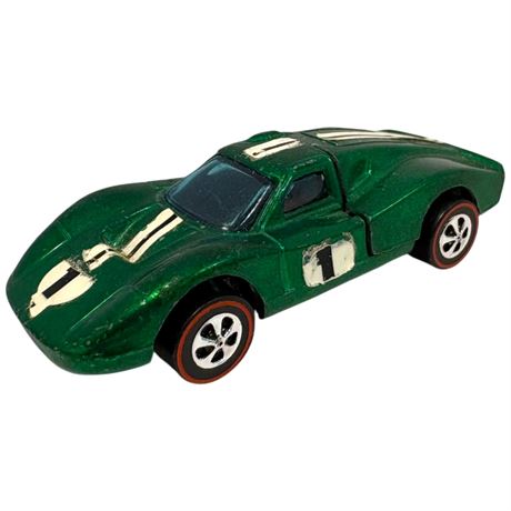 Vintage Red Line Hot Wheels 1968 Ford MK. IV Hong Kong
