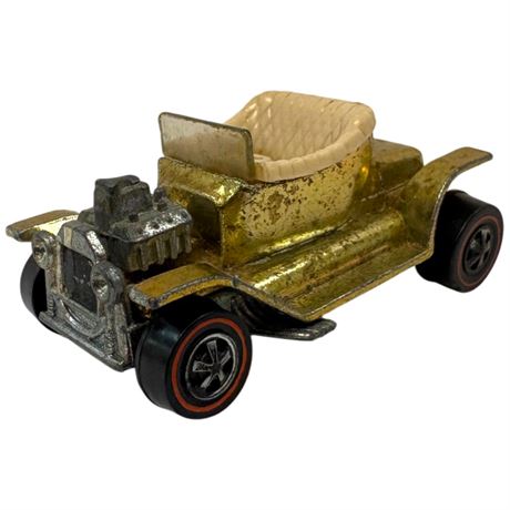 Vintage Red Line Hot Wheels 1968 Hot Heap