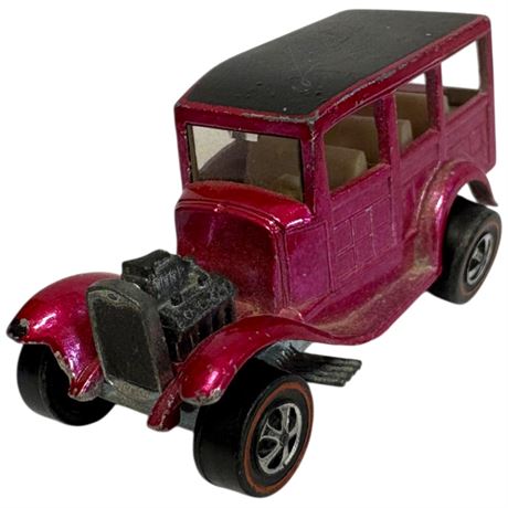 Vintage Red Line Hot Wheels 1968 Classic '31 Ford Woody