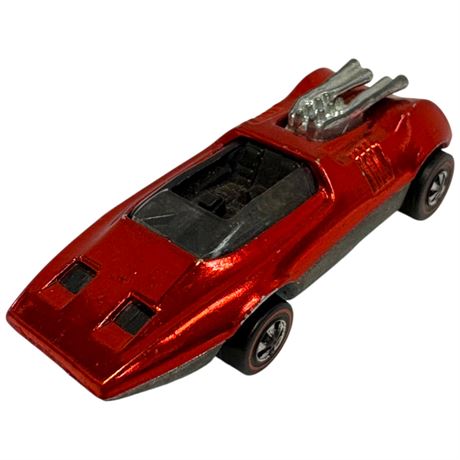 Vintage Red Line Hot Wheels 1969 Peeping Bomb
