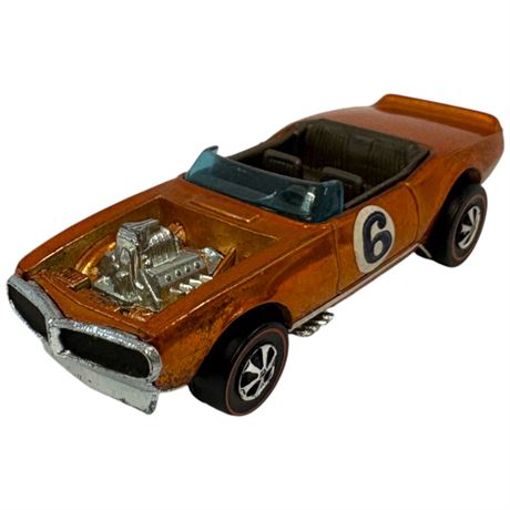 Vintage Red Line Hot Wheels 1969 Light-My-Firebird Hong Kong