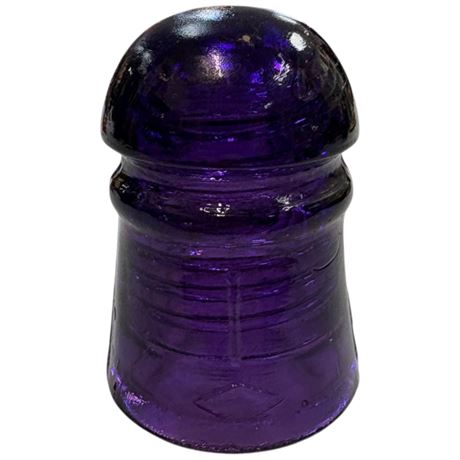 Amethyst Glass Insulator