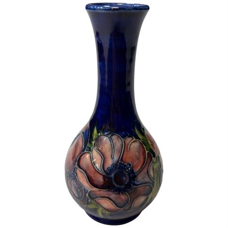 Moorcroft England Floral Vase