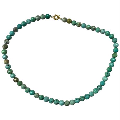 Nepal Turquoise Bead Necklace