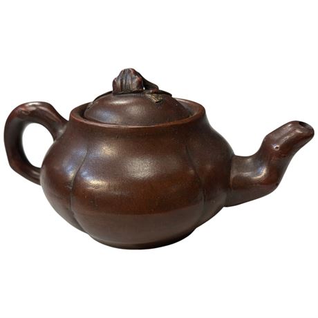 Purple Clay Teapot "Elder Seed"