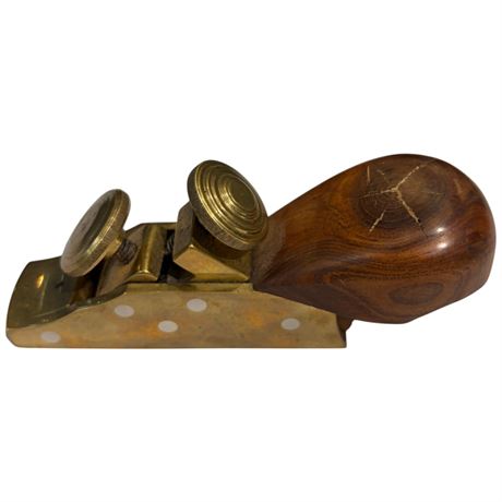 Brass And Wood Adjustable Violin Plane